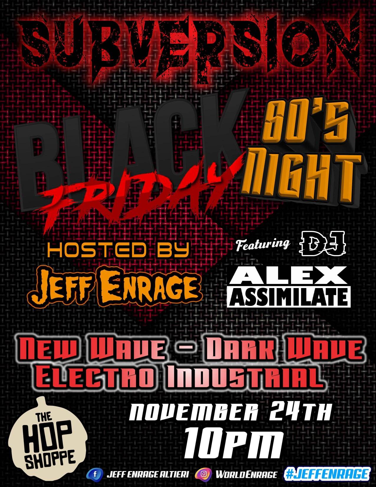 11/24 Black Friday @ The Hop Shoppe