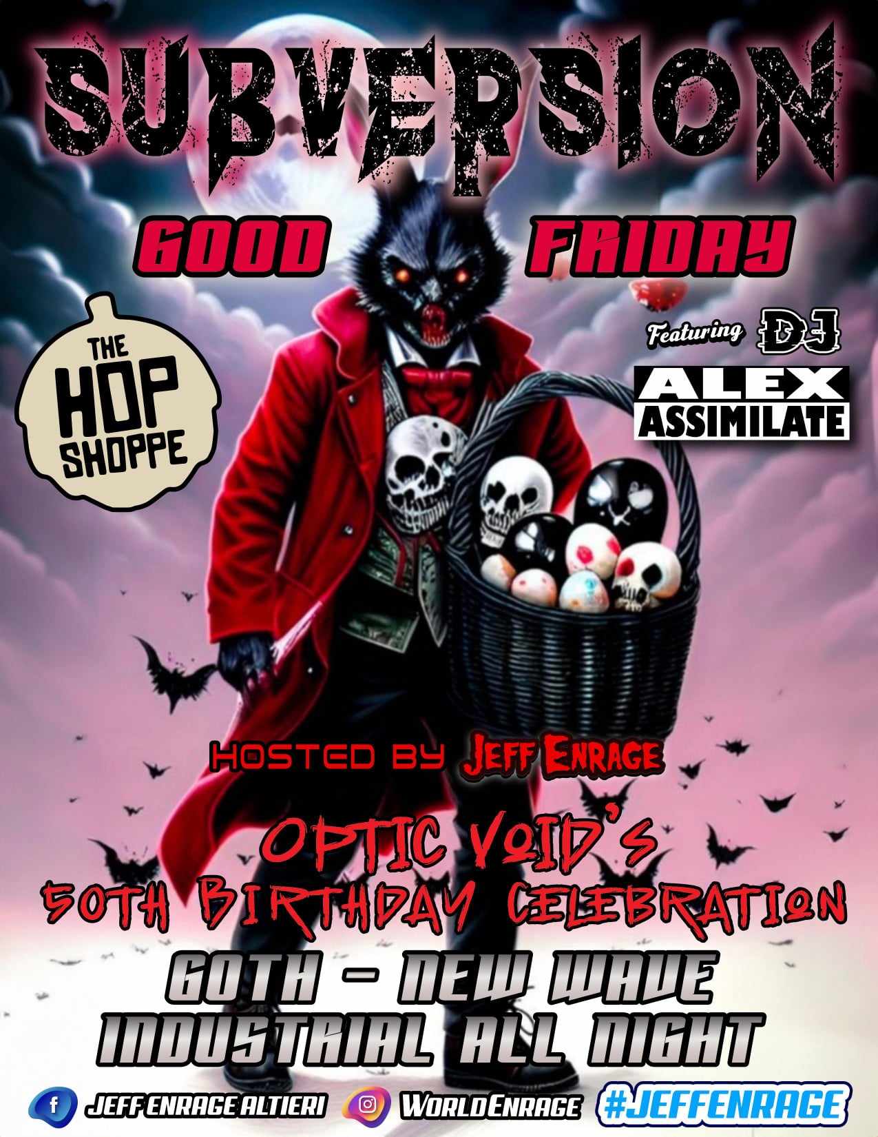 9/13 Friday the 13th @ The Hop Shoppe