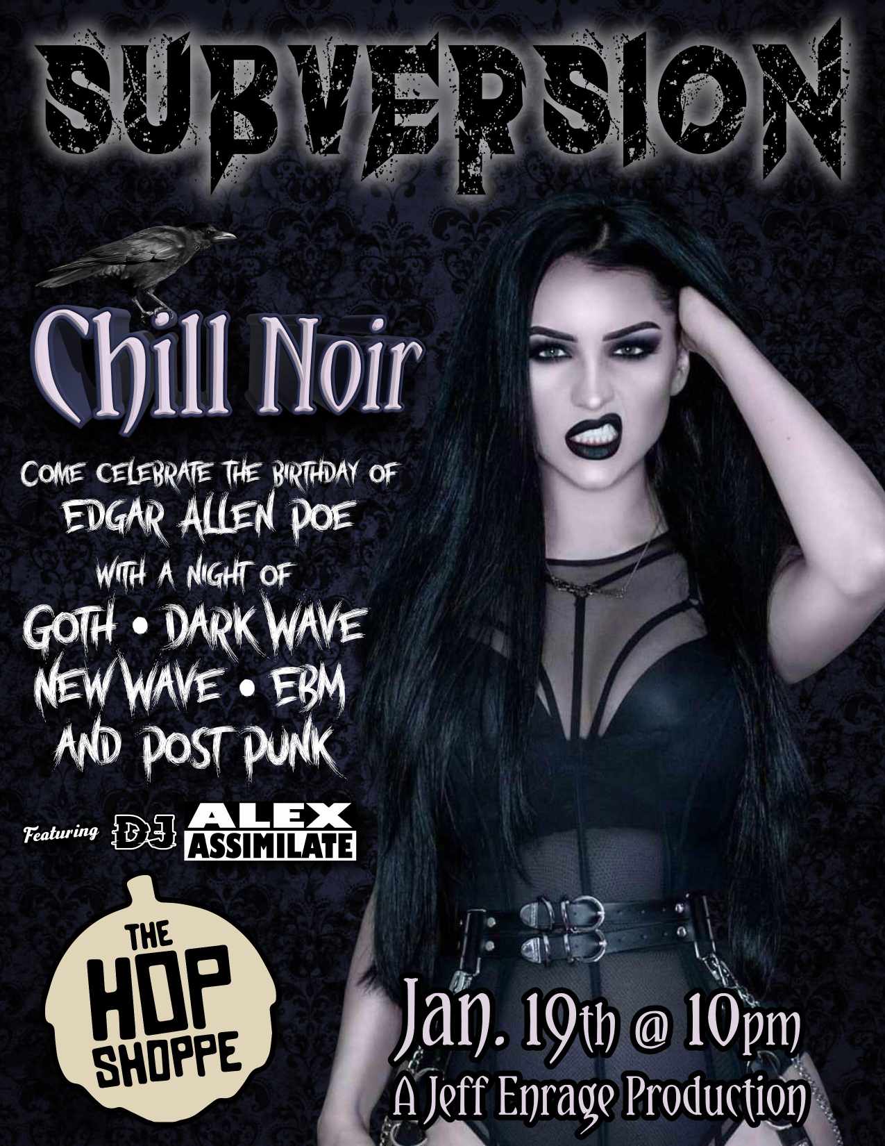 1/19 Chill Noir @ The Hop Shoppe